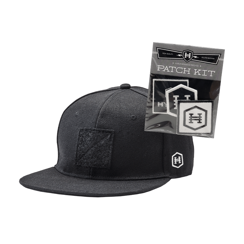 Image: Hyper Snapback Patch Hat + Patch Kit